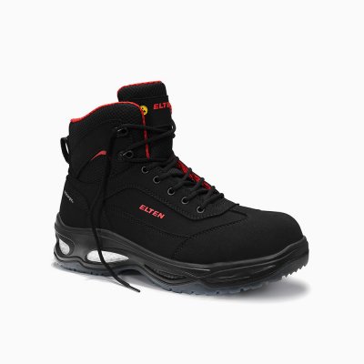 ELTEN HERREN Sicherheitsschnürstiefel OWEN black Mid ESD S2