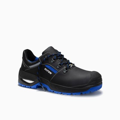 ELTEN HERREN Sicherheitshalbschuh LEONARDO XXSG black-blue Low ESD S3