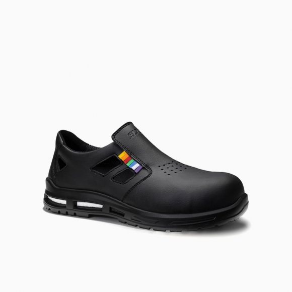 ELTEN HERREN Sicherheitssandale BRICE Air XXTM black Low ESD S1PS