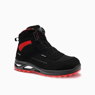 ELTEN DAMEN Damen-Sicherheitsstiefel HANNAH XXTL BOA® black-red Mid ESD S3S