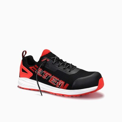 ELTEN DAMEN Sicherheitshalbschuh BATIS black-red Low ESD S1PL
