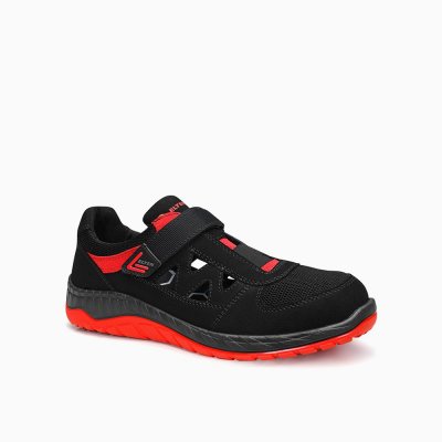 ELTEN HERREN Sicherheitssandale LONNY red Easy ESD S1PS