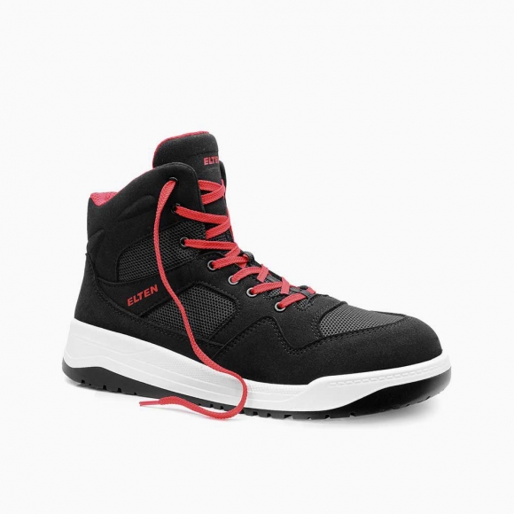 ELTEN DAMEN Sicherheitsschnürstiefel LAKERS black Mid ESD S1PS