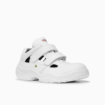 ELTEN HERREN Sicherheitssandale WHITE Easy Low ESD S1