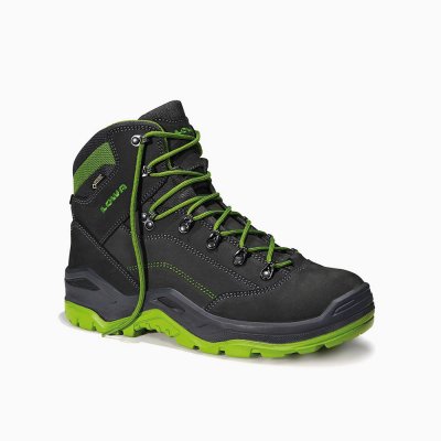 HERREN LOWA Sicherheitsschnürstiefel RENEGADE Work GTX green Mid S3S CI