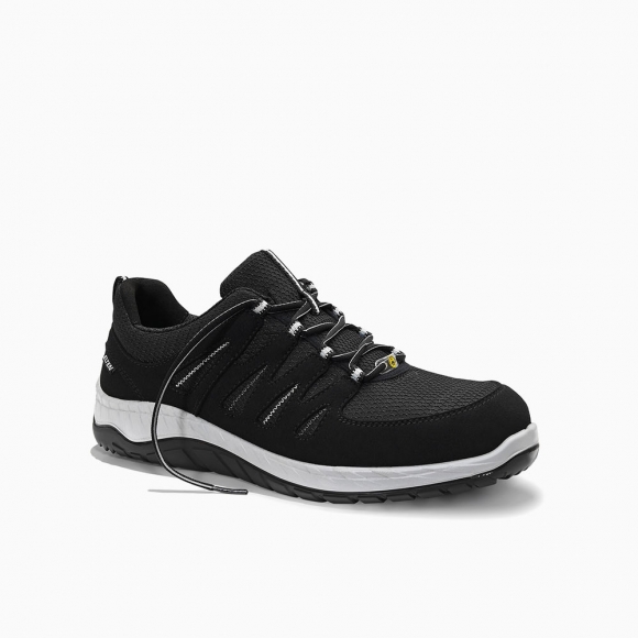 ELTEN HERREN Sicherheitshalbschuh MADDOX black-grey Low ESD S3S