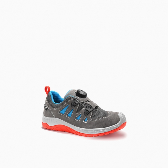 ELTEN Halbschuh MADDOX Kids BOA® grey-red Low