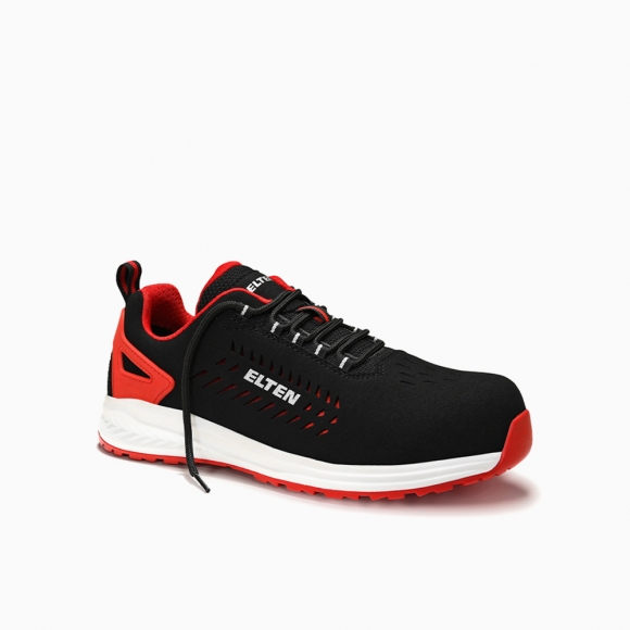 ELTEN HERREN Sicherheitshalbschuh SHARKI red Low ESD S1