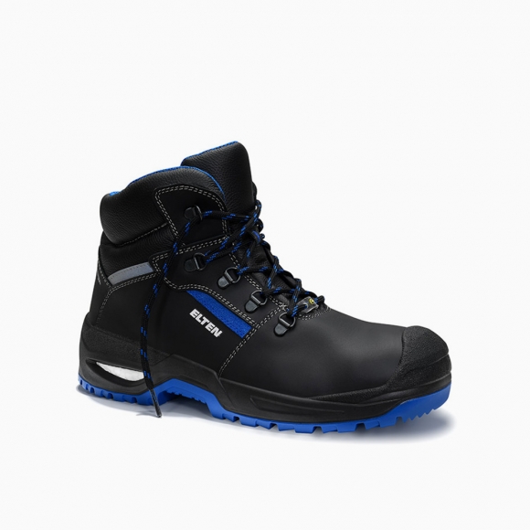 ELTEN DAMEN Sicherheitsschnürstiefel LEONARDO XXSG black-blue Mid ESD S3