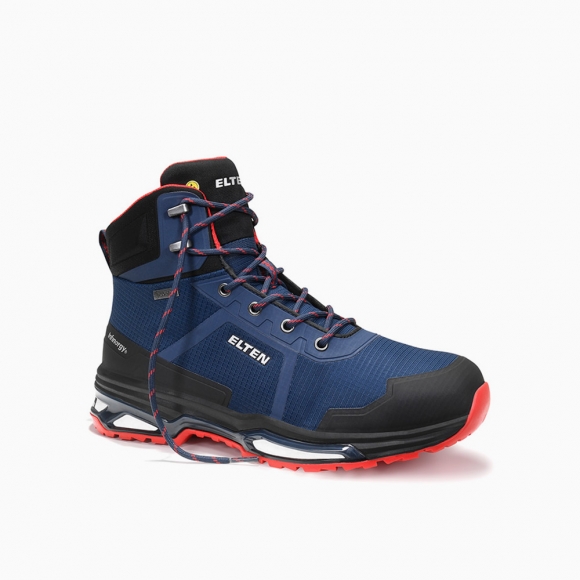 ELTEN HERREN Sicherheitsstiefel BENTE XXE GTX blue Mid ESD S3