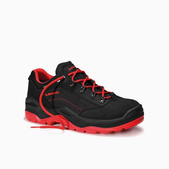 HERREN LOWA Sicherheitshalbschuh RENEGADE Work GTX red Lo S3S CI
