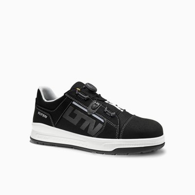 ELTEN HERREN Sicherheitshalbschuh ISAAK XXST BOA® black-grey Low ESD S3S