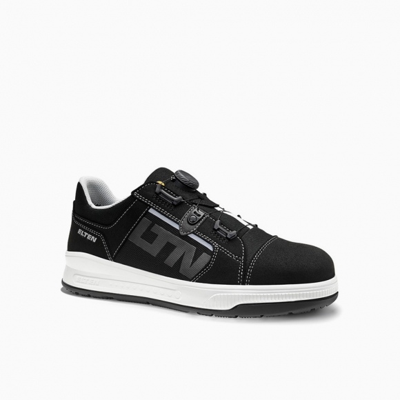 ELTEN HERREN Sicherheitshalbschuh ISAAK XXST BOA® black-grey Low ESD S3S