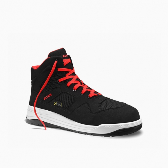 ELTEN HERREN Sicherheitsschnürstiefel LAKERS M black Mid ESD S1PS