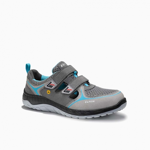 ELTEN DAMEN Damen-Sicherheitssandale MELLI grey Easy ESD S1P