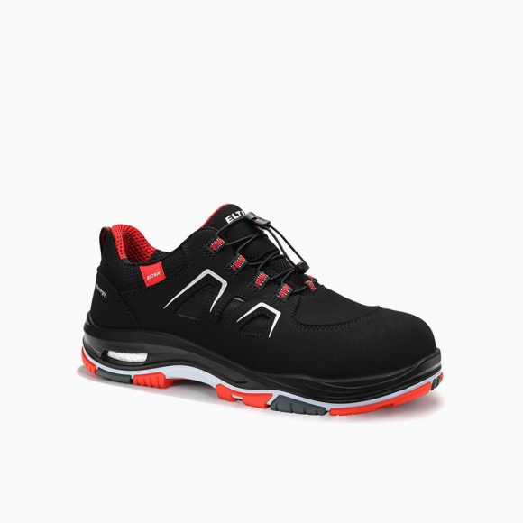ELTEN HERREN Sicherheitssandale ALAN XXTP black-red Easy ESD S1PS