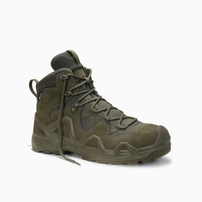 HERREN LOWA Sicherheitsschnürstiefel ZEPHYR Work GTX ranger green Mid ESD S3S HERREN LOWA Sicherheitsschnürstiefel ZEPHYR Work GTX ranger green Mid ESD S3S