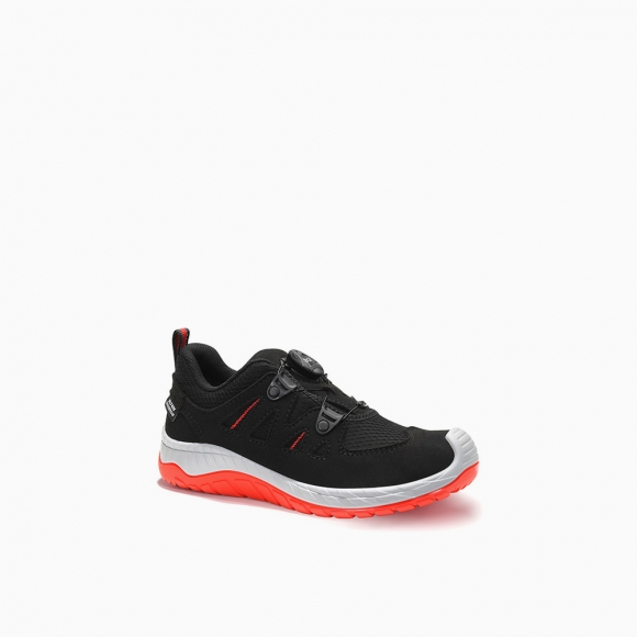 ELTEN Halbschuh MADDOX Kids BOA® black-red Low
