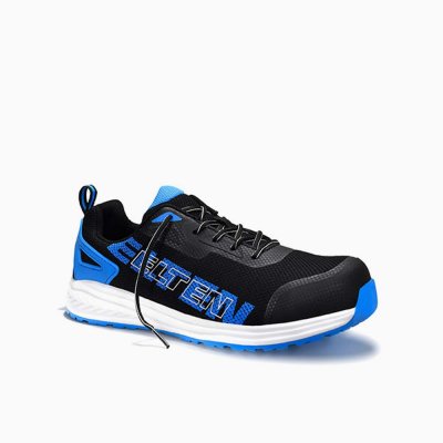 ELTEN DAMEN Sicherheitshalbschuh BATIS black-blue Low ESD S1PL