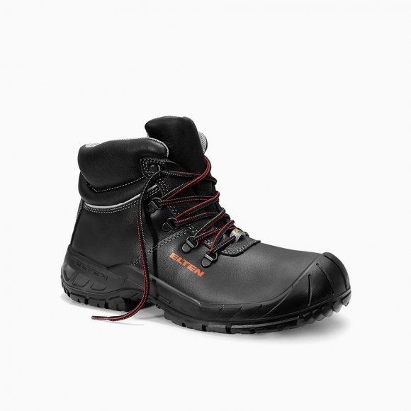 ELTEN HERREN Sicherheitsschnürstiefel LAURENZO Rubber XXW Mid ESD S3S