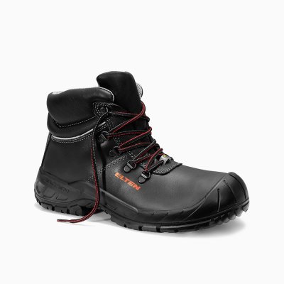 ELTEN HERREN Sicherheitsschnürstiefel LAURENZO Rubber XW Mid ESD S3S