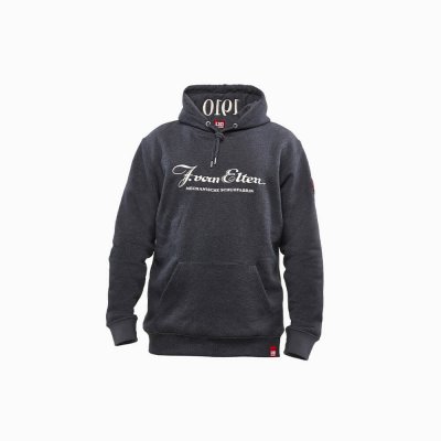ELTEN HOODIE Retro dark-grey melange ELTEN HOODIE Retro dark-grey melange