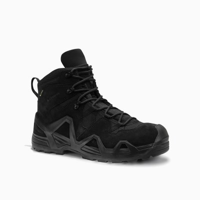 HERREN LOWA Sicherheitsschnürstiefel ZEPHYR Work GTX black Mid ESD S3S WR CI