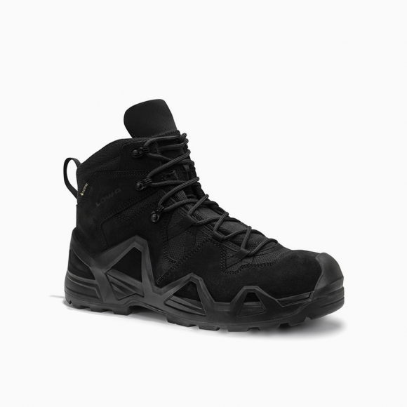 HERREN LOWA Sicherheitsschnürstiefel ZEPHYR Work GTX black Mid ESD S3S WR CI