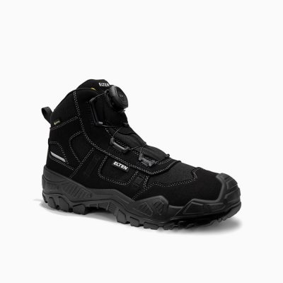 ELTEN HERREN Sicherheitsstiefel MIKE BOA® GTX black Mid ESD S3S CI
