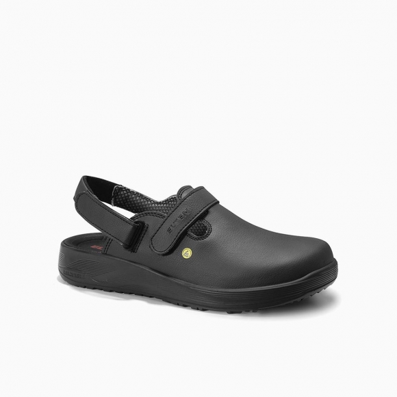 ELTEN HERREN Sicherheitsclog MICHEL black ESD SB