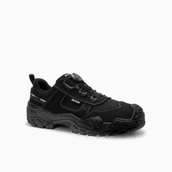 ELTEN HERREN Sicherheitshalbschuh MIKE BOA® GTX black Low ESD S3S CI