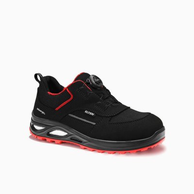 ELTEN DAMEN Damen-Sicherheitshalbschuh HANNAH XXTL BOA® black-red Low ESD S3S