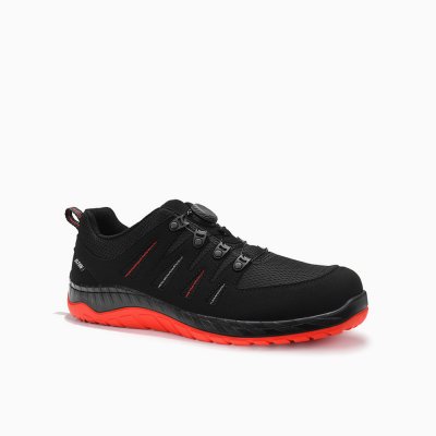 ELTEN DAMEN Sicherheitshalbschuh MADDOX Compo BOA® black-red Low ESD S3S