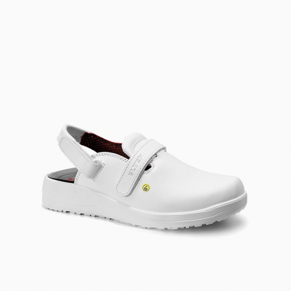 ELTEN DAMEN Sicherheitsclog MIA white ESD SB