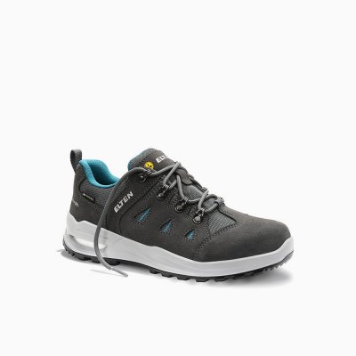 ELTEN DAMEN Berufshalbschuh ENYA XXF GTX grey-turquoise Low ESD O2 WR CI