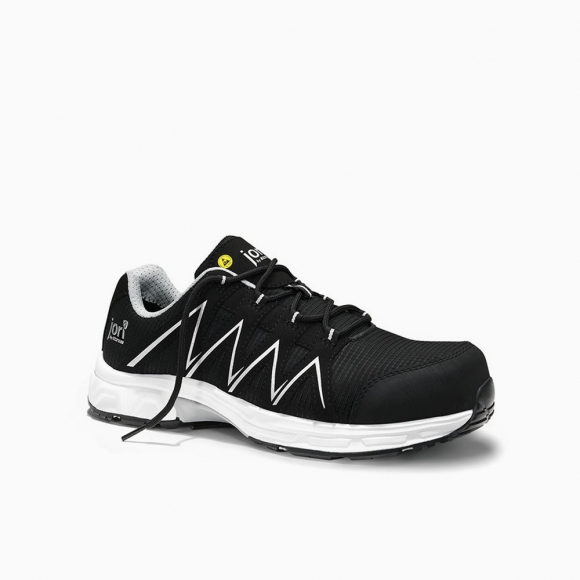 DAMEN JORI Sicherheitshalbschuh jo_SPEEDY black-silver Low ESD S3S