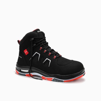 ELTEN HERREN Sicherheitsstiefel ALAN XXTP black-red Mid ESD S3S