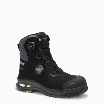 ELTEN HERREN Sicherheitsschnürstiefel (Form C) HAYS XXAG Pro BOA® black High ESD S3S HI CI