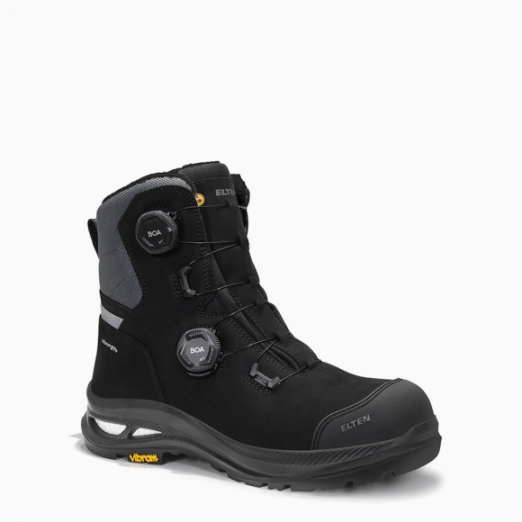 ELTEN HERREN Sicherheitsschnürstiefel (Form C) HAYS XXAG Pro BOA® black High ESD S3S HI CI