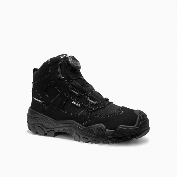 ELTEN HERREN Sicherheitsstiefel MIKE BOA® black Mid ESD S3S