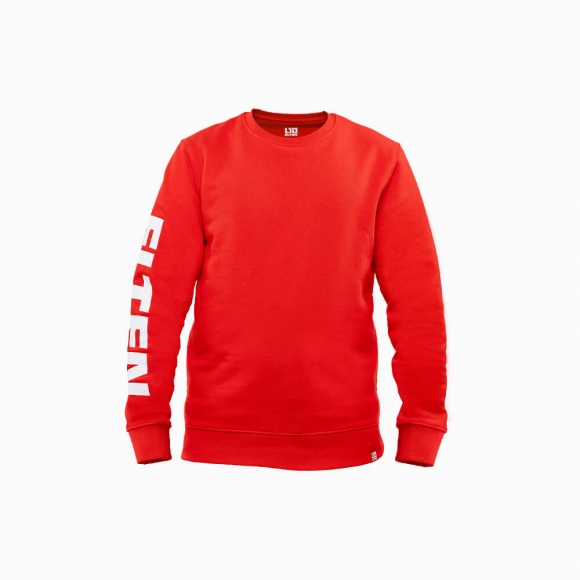 ELTEN SWEATSHIRT Casual red ELTEN SWEATSHIRT Casual red