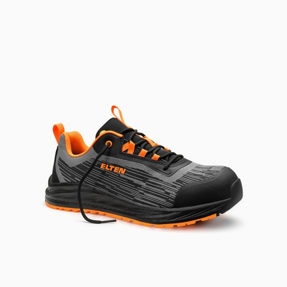 ELTEN HERREN Sicherheitshalbschuh HANKO XXNF black-orange Low ESD S1PS