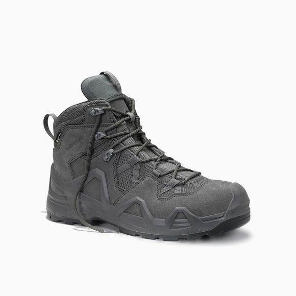 HERREN LOWA Sicherheitsschnürstiefel ZEPHYR Work GTX wolf Mid ESD S3S