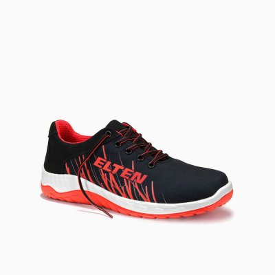 ELTEN DAMEN Berufshalbschuh LANA black-red Low ESD O1