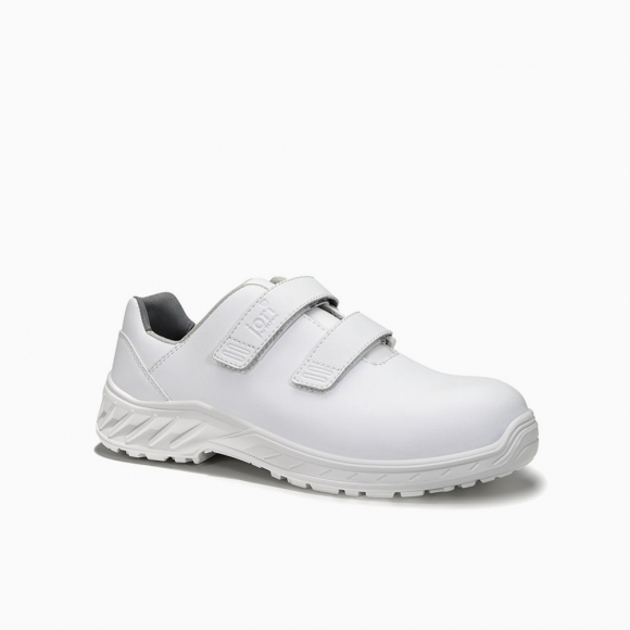 DAMEN JORI Sicherheitshalbschuh jo_CLEAN Strap white Low ESD S3S