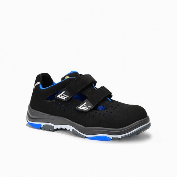 ELTEN HERREN Sicherheitssandale IMPULSE EA blue Easy ESD S1 Typ 3