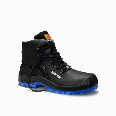 ELTEN DAMEN Sicherheitsschnürstiefel RENZO Biomex GTX blue Mid ESD S3