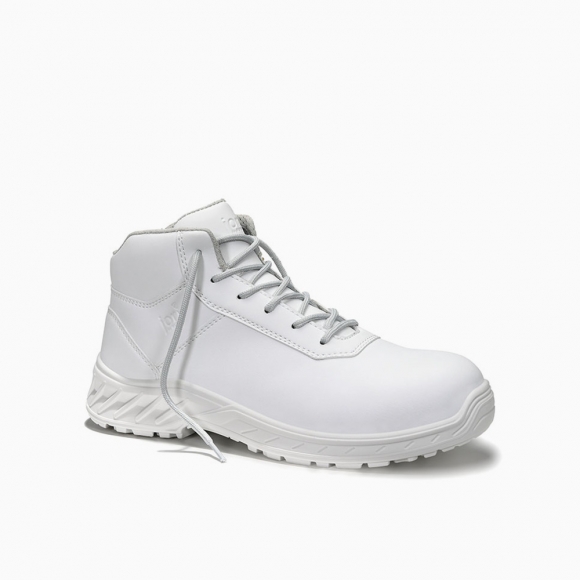 HERREN JORI Sicherheitsschnürstiefel jo_CLEAN Loop white Mid ESD S3S
