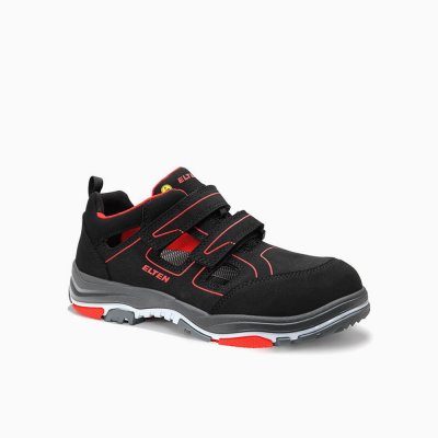 ELTEN HERREN Sicherheitssandale ANTHONY red Easy ESD S1 Typ 1 ELTEN HERREN Sicherheitssandale ANTHONY red Easy ESD S1 Typ 1