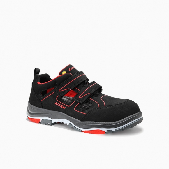 ELTEN HERREN Sicherheitssandale ANTHONY red Easy ESD S1 Typ 1